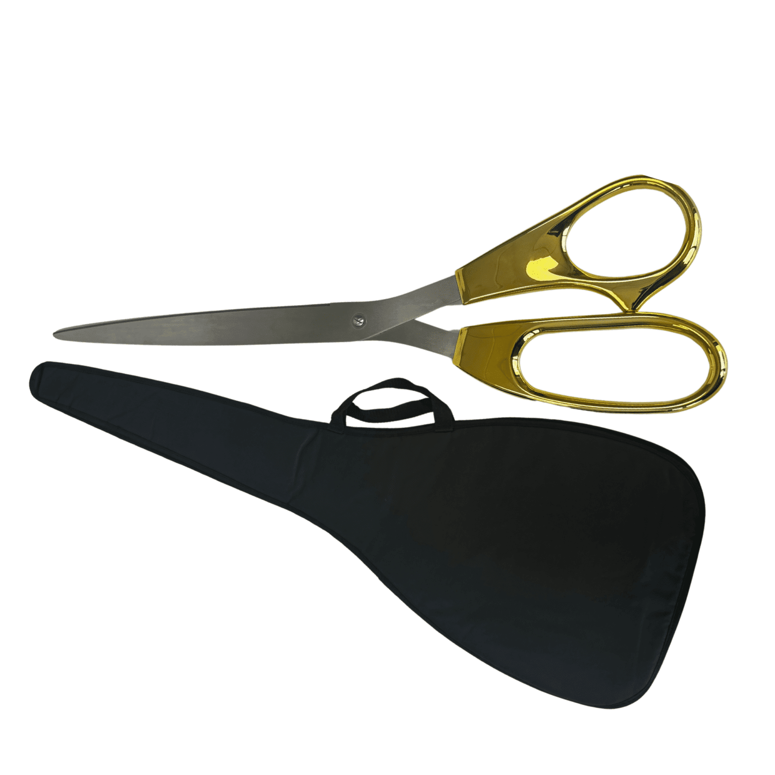 Scissors Bigger than Texas 50cm blades Extra Large Gold - EziTag